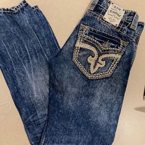 Men's size 30 Rock Revival Jeans straight leg